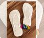 Imagem de Chinelo Lá & Cá - Cores com tiras com Glitter
