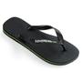 Imagem de Chinelo Masculino Havaianas Brasil Logo Preto 4110850