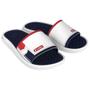 Imagem de Chinelo Masculino Slide Pump II Branco Azul Vermelho Rider 12424-BE930