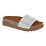 Imagem de Chinelo Moleca 5500.104 Flat Tamanco Slide Papete Flatform Feminino