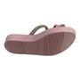 Imagem de Chinelo Molekinha 2303.626 Salto Flatform Baixo Papete Leve Feminino