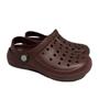 Imagem de Chinelo Nuvem Feminino Modelo New Clog Tamanho 37 Cor Marsala Life Shoes