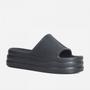 Imagem de Chinelo Nuvem Slide Leve de Plataforma Feminino Eva Preto