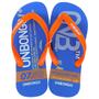 Imagem de Chinelo Onbongo Flip Flop Azul e Laranja OB204