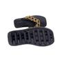 Imagem de Chinelo Petite Jolie Hit Corrente Leve Macia FlatForm Preto