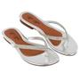 Imagem de Chinelo Rasteirinha Feminina Strass Confort Leve