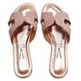 Imagem de Chinelo Rasteirinha Feminino Vizzano Recortes Glitter Shine