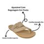 Imagem de Chinelo Rasteirinha Piccadilly Feminino Com Regulagem