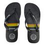 Imagem de Chinelo Rip Curl Stacked Logo Preto e Laranja