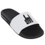 Imagem de Chinelo Rock City Slide Premium Branco/Preto