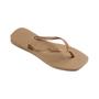 Imagem de Chinelo sandalia havaianas femininas slim square logo metal