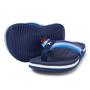 Imagem de Chinelo Sandália Kenner Nk6 Pro Stripes Infantil  Azul Com Branco