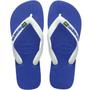 Imagem de Chinelo Sandálias Havaianas Brasil Logo - Azul  Naval