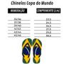 Imagem de Chinelo Sandro Moscoloni Copa Do Mundo Bandeira Brasil