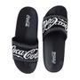 Imagem de Chinelo Slide Coca Cola Unissex Knit Preto Original CC3518