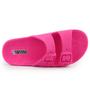 Imagem de Chinelo Slide Feminino Infantil Menina Papete Sandália Fivela Rosa Pink Preto Confortável Leve Macia