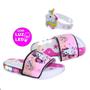 Imagem de Chinelo Slide Feminino Rosa Com Luz Led Unicórnio Infantil com Pulseira