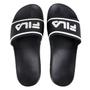 Imagem de Chinelo Slide Fila Drifter Stripes Masculino - Preto e Prata