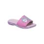 Imagem de Chinelo Slide Infantil Feminino Ortopé Energy Light com Led Unicórnio Rosa Candy