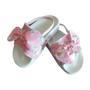 Imagem de chinelo Slide Infantil FLORAL Menina  De Laço Baby Super Leve