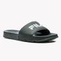 Imagem de Chinelo Slide Masculino Drifter Basic Preto Branco Fila 11A017X-6439