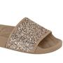 Imagem de Chinelo slide moleca com glitter 5414.107 ouro rosado