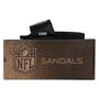 Imagem de Chinelo Slide NFL Las Vegas Raiders Preto e Branco