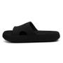 Imagem de Chinelo Slide Nuvem Casual Preto Lazer Passe Piscina Leve Conforto Usaflex