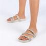 Imagem de Chinelo Slide Zaxy Glitter Feminino Adulto - Ref 18956