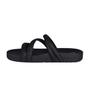 Imagem de Chinelo Slide Zaxy Glitter Feminino Bege Preto