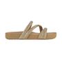 Imagem de Chinelo Slide Zaxy Glitter Feminino Dourado