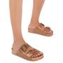 Imagem de Chinelo Slide Zaxy Partner Iii Feminino Dourado