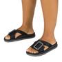 Imagem de Chinelo Slide Zaxy Vibe Feminino Preto