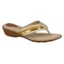 Imagem de Chinelo/Tamanco Modare Ultraconforto 7017.453 Feminino-Bege/Dourado