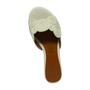 Imagem de Chinelo valentina rafia circle flat feminino