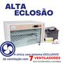 Imagem de Chocadeira Elétrica ALTA ECLOSÃO Automática 220 ovos Trivolt Manual Controlador de Temperatura PID com 7 ventiladores e 2 resistências