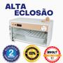 Imagem de Chocadeira Elétrica ALTA ECLOSÃO Automática Bivolt PID com 2 ventiladores 60 ovos com Ovoscópio 