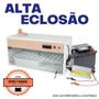 Imagem de Chocadeira Elétrica Automática ALTA ECLOSÃO Trivolt Manual  60 ovos com 2 ventiladores e ovoscópio 