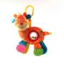 Imagem de Chocalho Com Mordedor Girafa Laranja 22 Cm - Love