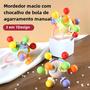 Imagem de Chocalho de Silicone Manhattan - Bola Redonda para Bebês - Brinquedo Calmante para Dentes