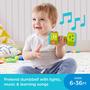 Imagem de Chocalho Fisher-Price Laugh & Learn - Halteres com Música, Luzes e Aprendizado (6 a 36 meses)