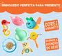 Imagem de Chocalho Mordedor Bebê Brinquedo Kit 3 Meses Infantil Baby