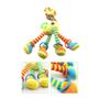 Imagem de Chocalho Mordedor Girafa Amarelo 37cm Shiny Toys