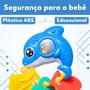 Imagem de Chocalho Para Bebe Mordedor Massageador Infantil Com som e Luz
