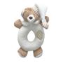 Imagem de Chocalho Para Bebês Urso Nino Creme Zip Toys