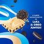 Imagem de Chocolate Branco Laka Oreo Lacta Kit 3 Barras De 80G