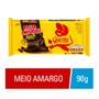 Imagem de Chocolate Garoto Meio Amargo 90g