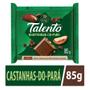 Imagem de Chocolate Garoto Talento ao Leite com Castanha do Pará 85g