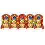 Imagem de Chocolate Importado, Lindt, 5 Ursinhos Teddy De 10G