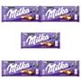 Imagem de Chocolate Milka Cow Spots Barra Kit com 5 Unidades de 100g